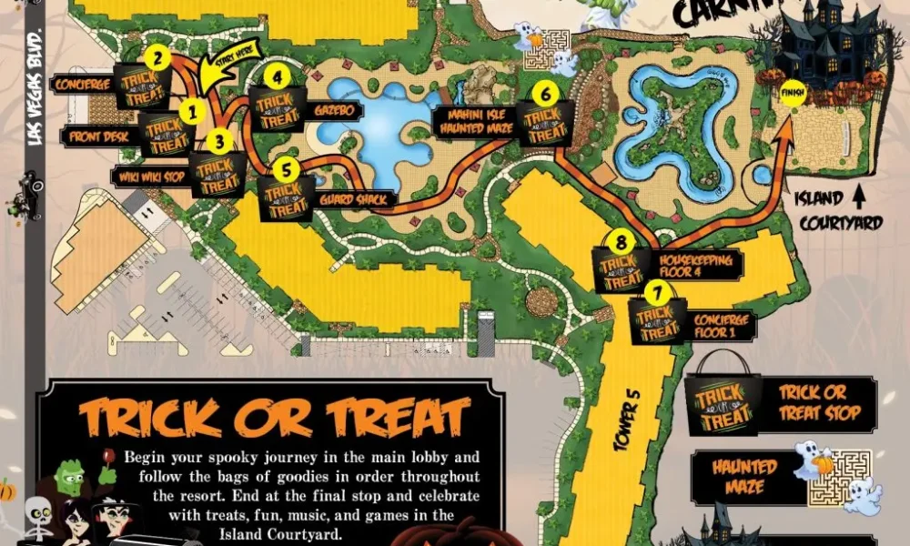 Trick or treat Haunted Carnival Poster